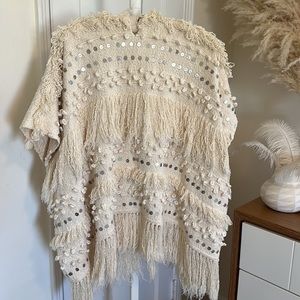 Ulla Johnson moroccan wedding blanket wrap shawl